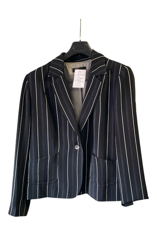SJ collection 2pc. suit black and white size 18 9495CG