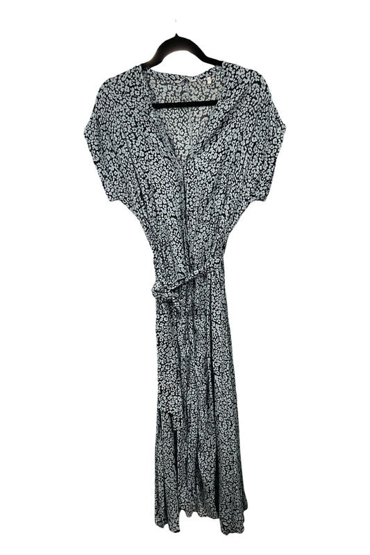 Melting Stockholm dress black and blue Size M 9498HK
