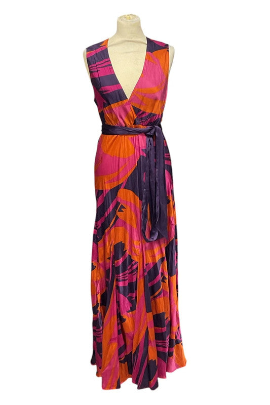 Principles Dress multicolour maxi Sz 16 9548VAI