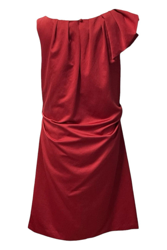 Monsoon Dress Red Sz 16 9549VAI