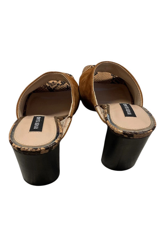 River Island Mule brown Size 4 9585CAK