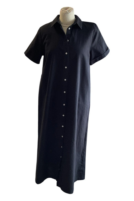 Primark Dress black maxi  Sz 8 9595CDC