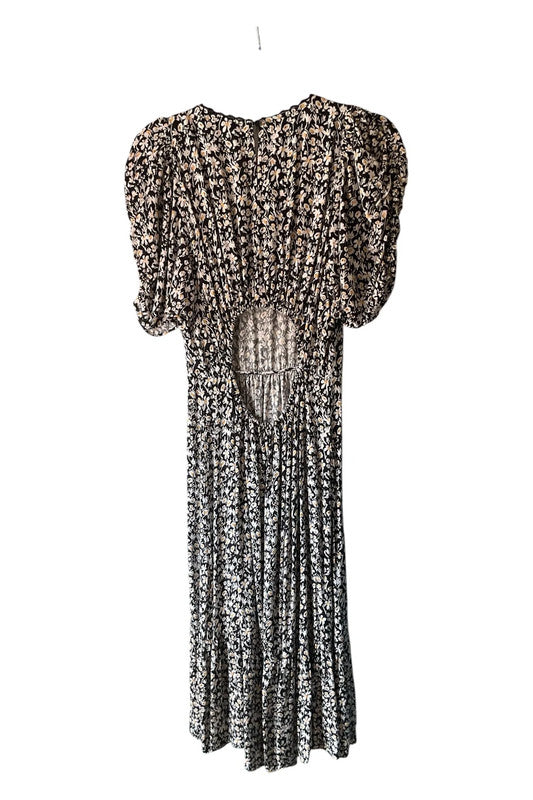 M&S dress black and white Size 14 8063NN