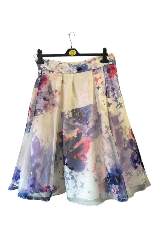 Coast 2pc top and skirt blue Size Top-16 Skirt-14 9346LTI