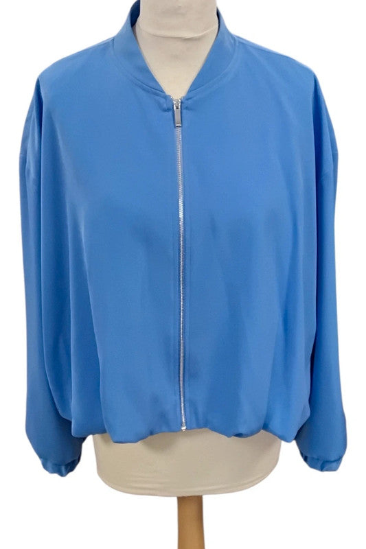 Primark Coat Blue Sz M 9609JC
