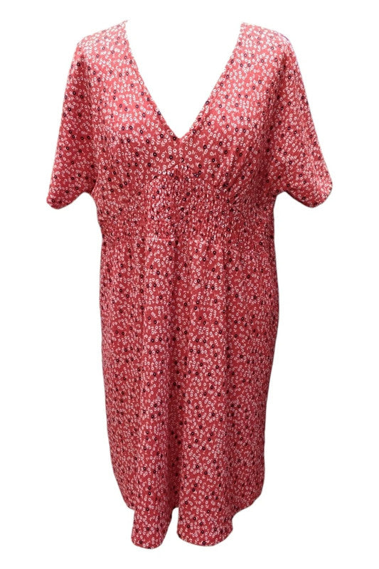 Dunnes Dress Red Size L 8848MG