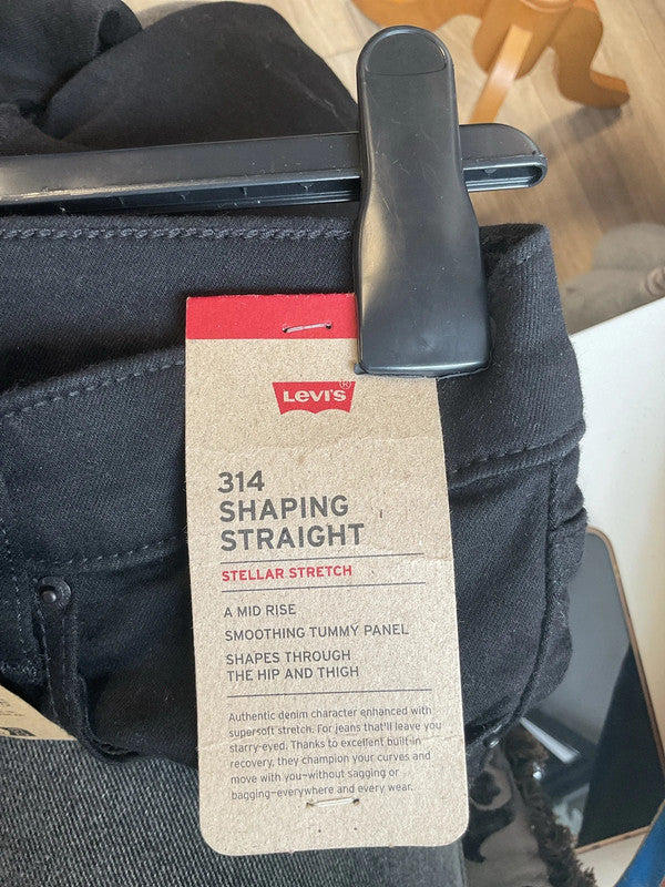 Levi’s jeans black Size W26 L30 9618AMC
