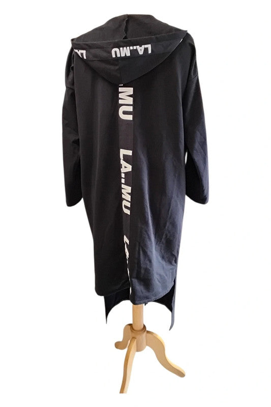 Fabnet Studio Long Kardi Black Sz S 9662CM