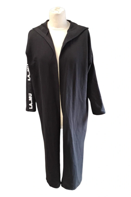 Fabnet Studio Long Kardi Black Sz S 9662CM