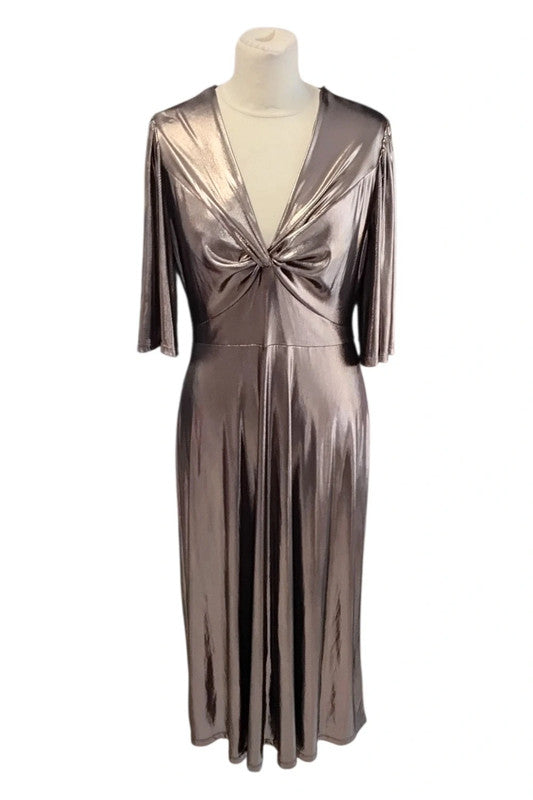 Empire Dress by Yessica Gold Sz 40/12 9666CM