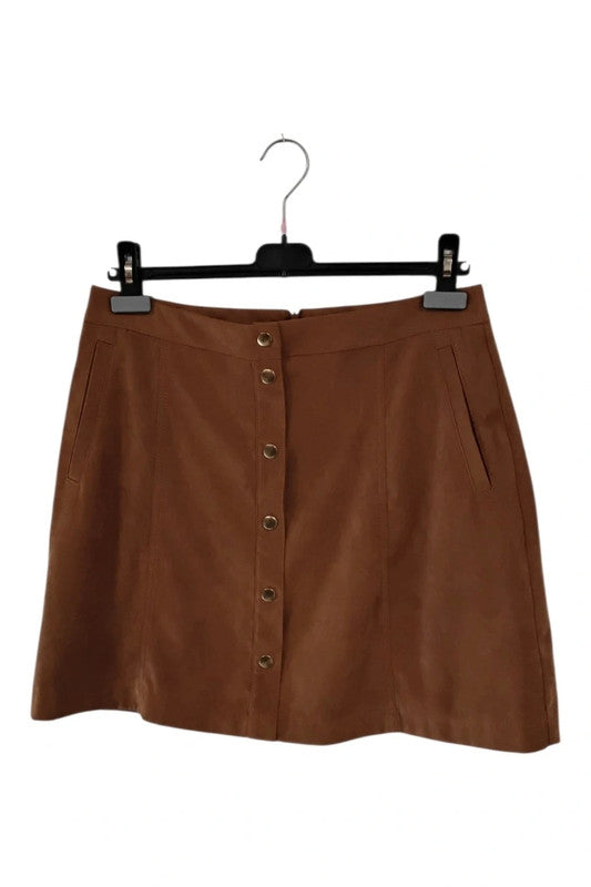F&F Skirt Camel Sz 12 9642CM