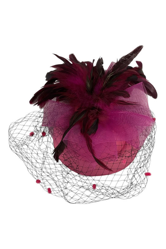 No brand fascinator pink 9650AHE