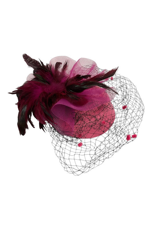 No brand fascinator pink 9650AHE