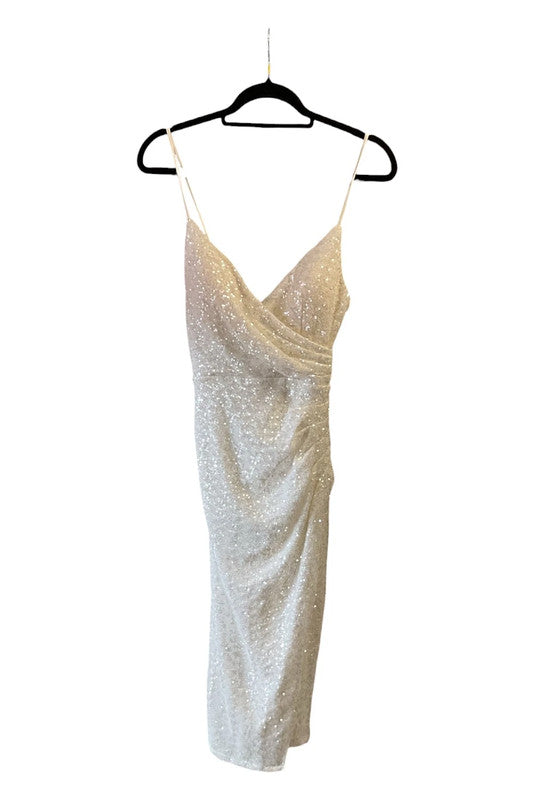Dress white sequin size S  5096CDC