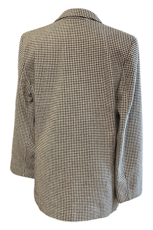 H&M Blazer black & white size XS 9356CBO