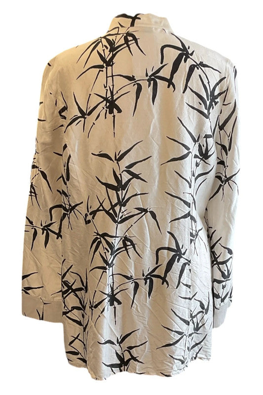Ambersun Blouse white&black size M 9683RC