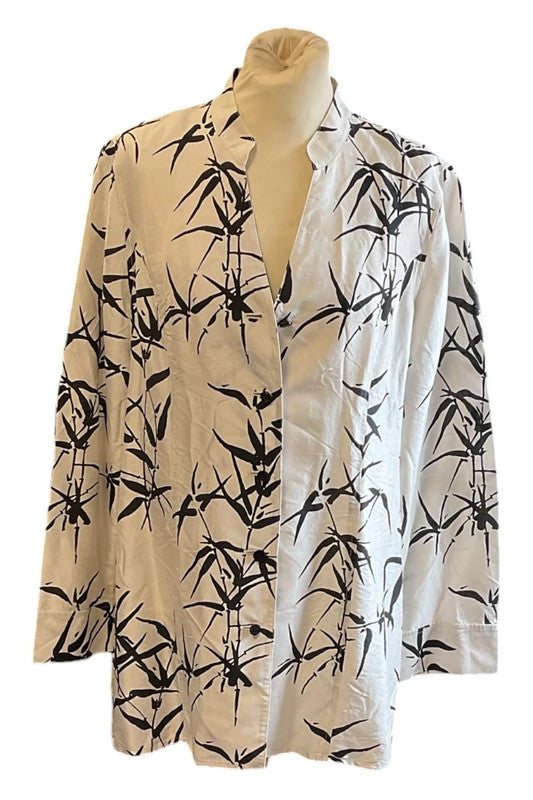 Ambersun Blouse white&black size M 9683RC