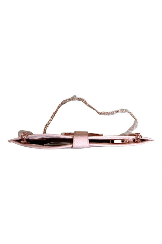 Cristallo di Milano shoulder bag pink 9686MDG