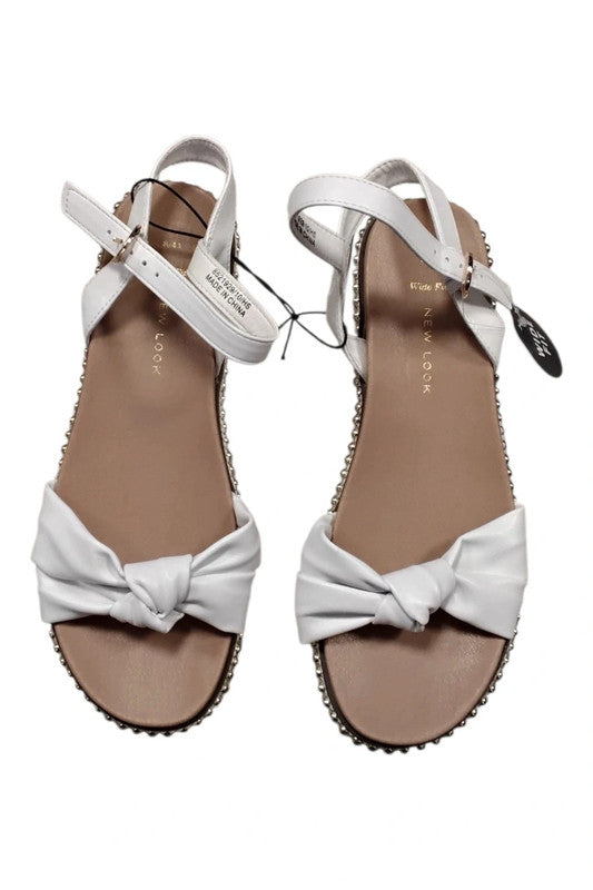 New Look sandals white Size 8/41 9690AOD