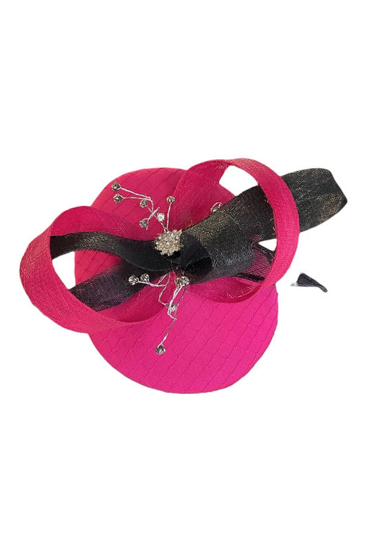 Fascinator pink 6099EF