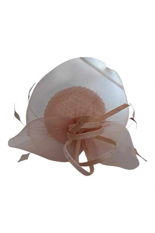 Snoxell Gwyther Fascinator Peach 5700RM