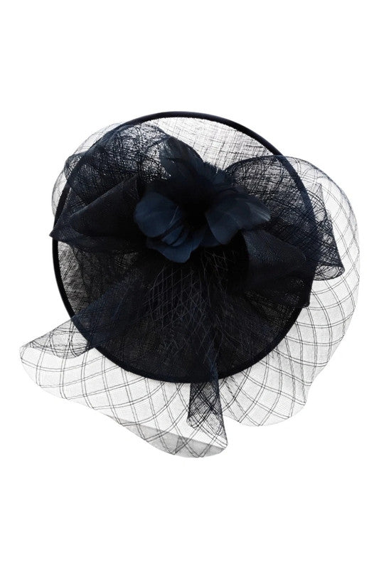No brand Fascinator Navy 9012BG