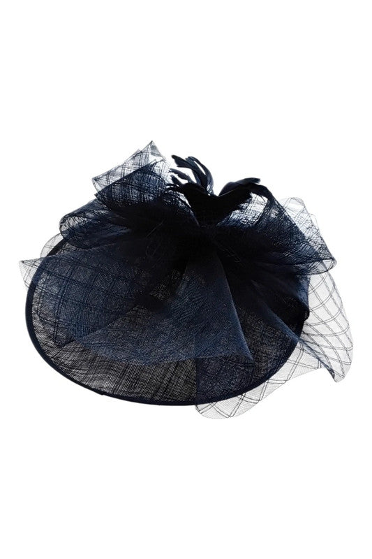 No brand Fascinator Navy 9012BG