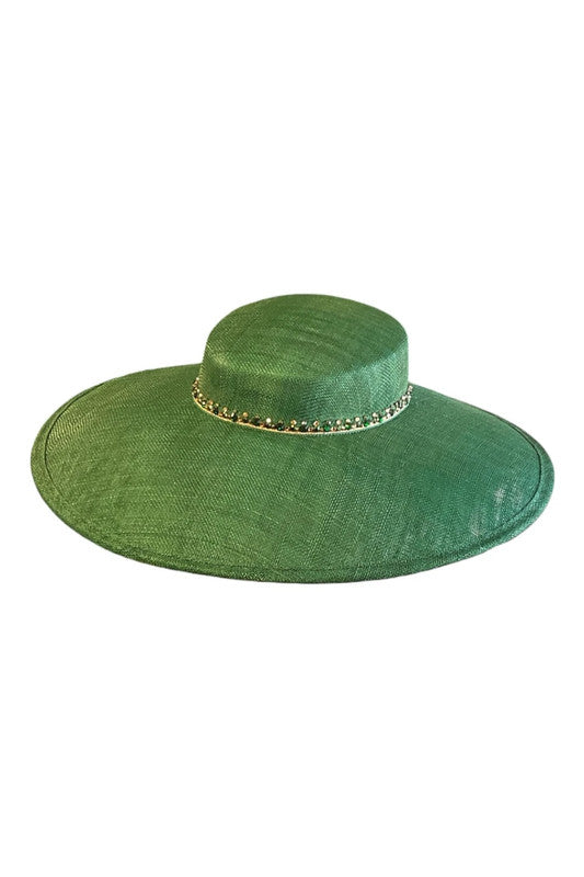 Fascinator hat green 9708URK