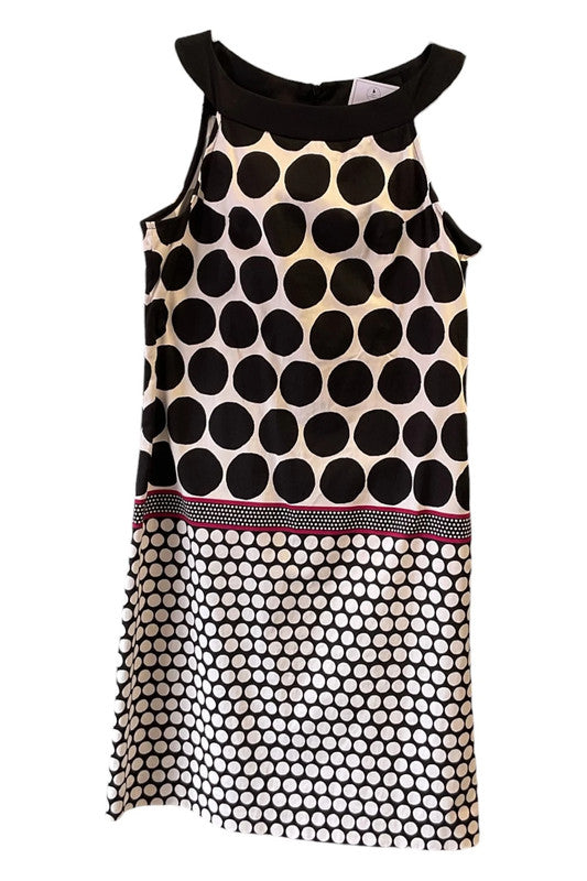 Peruzzi Dress black & white size 36/8 9724RSW
