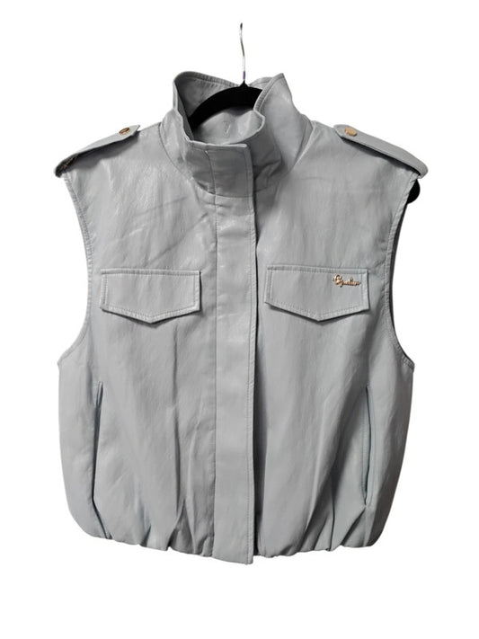 New!!! Softy Sleeveless Jacket: Baby blue SzS 9737MG