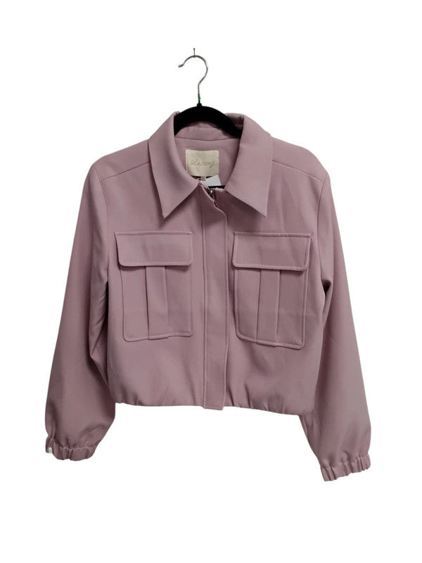 Lulumary Jacket pink cropped SzM 9736MG