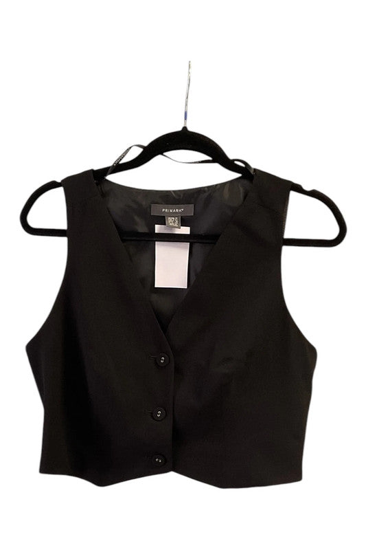 Primark Top black vest size 14 9711CM