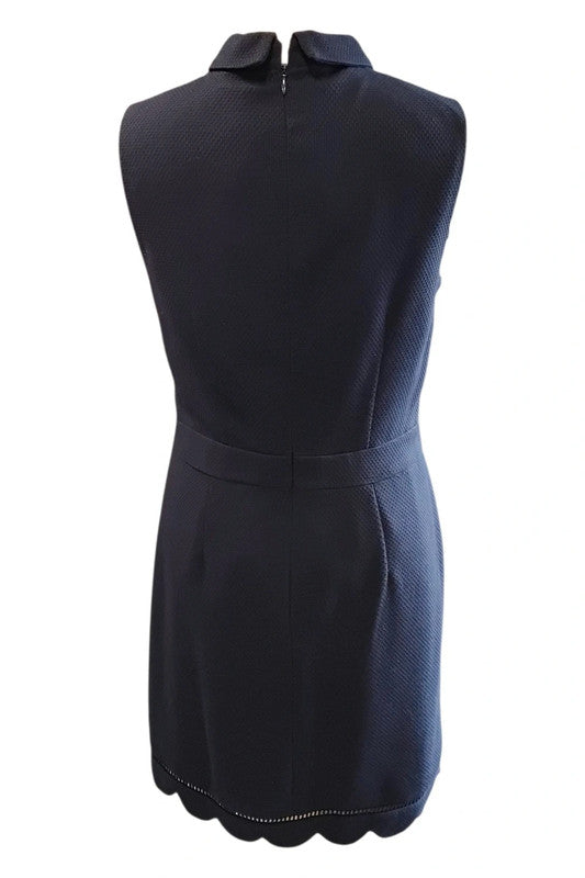 Oasis Dress Navy Sz 10 9712CR