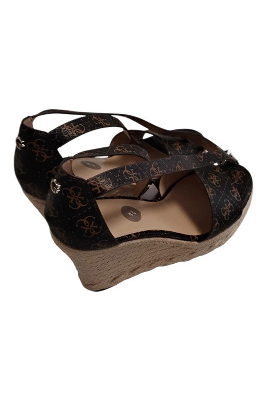Guess Sandals Brown&Beige Sz 6,5/40 9770DEK