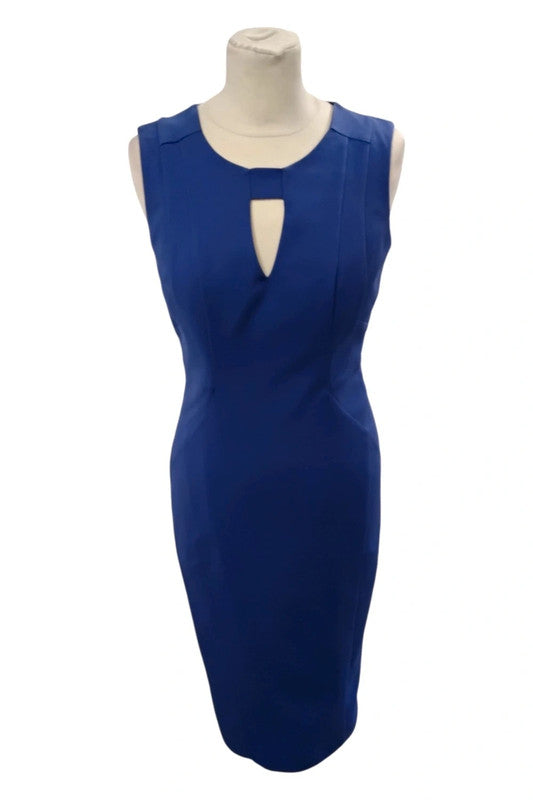 Oasis Dress Blue Sz 10/36 5119EN