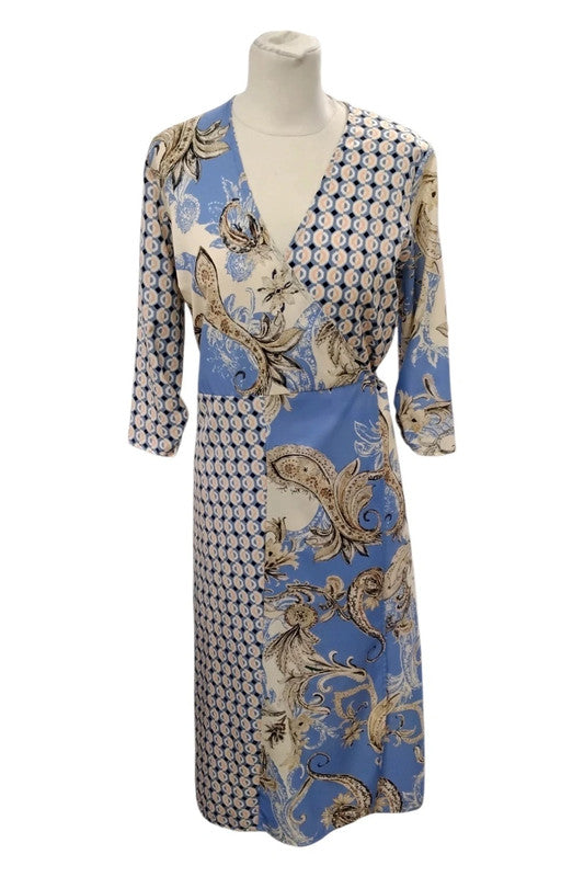 Katte+Pippa Dress Blue Sz S 4879JC