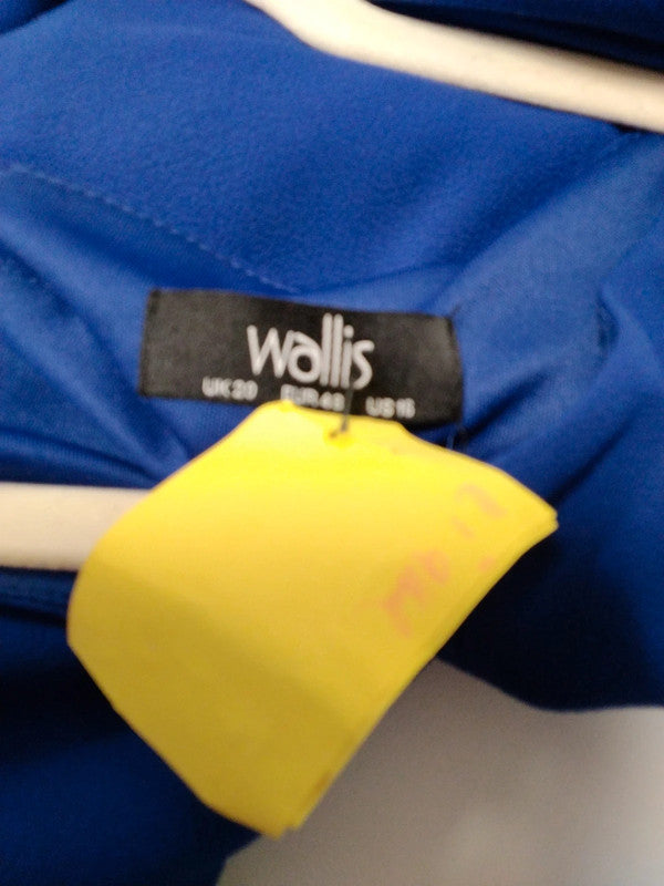 Wallis dress blue Size 20 6355AH