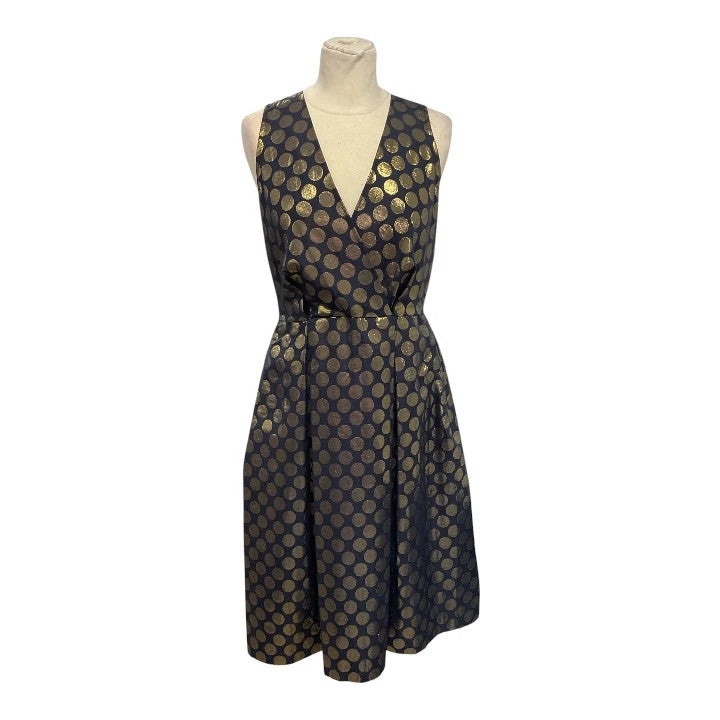 Closet dress black and gold, size 8, 9599CDC