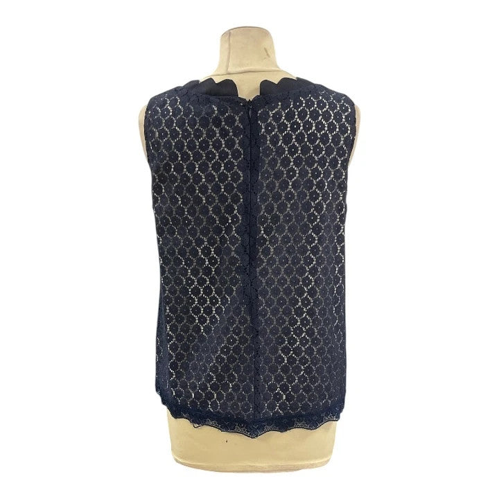 Mark Angelo navy top, size14, 9777RKE