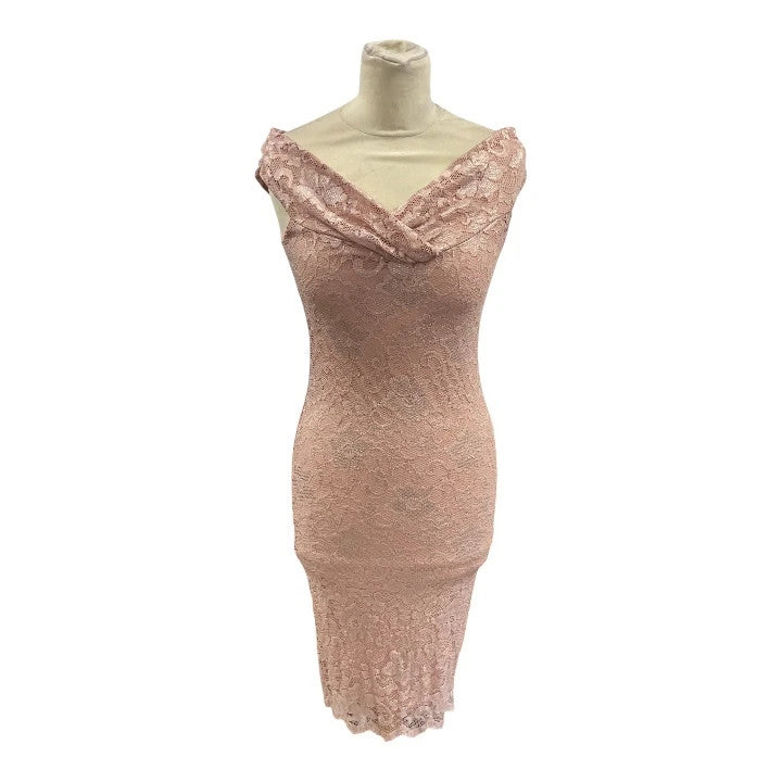 No brand pink dress, size 8, 7243MDM