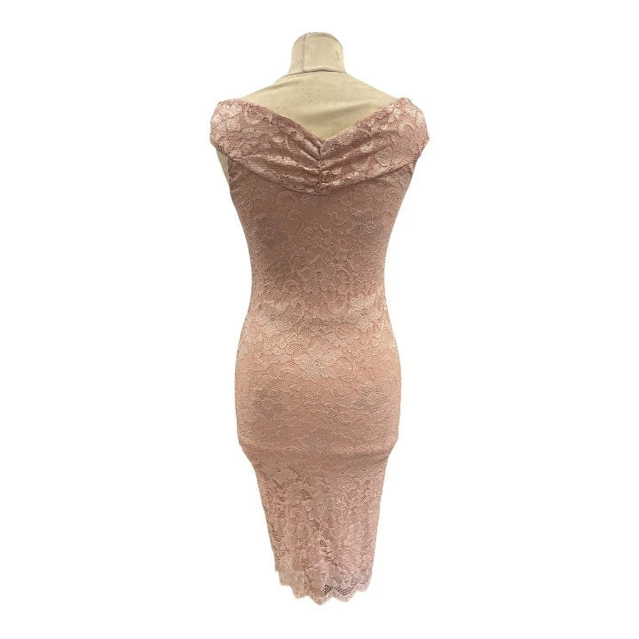 No brand pink dress, size 8, 7243MDM
