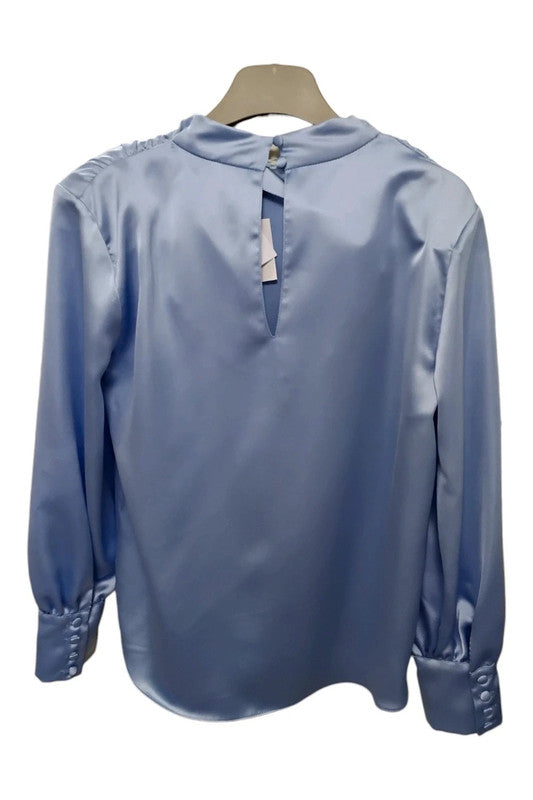 River Island top blue Size 14 9785LZM