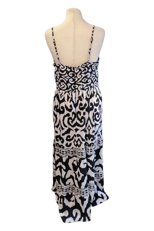 Lipsy Dress Black&White Sz 12 9788LFR