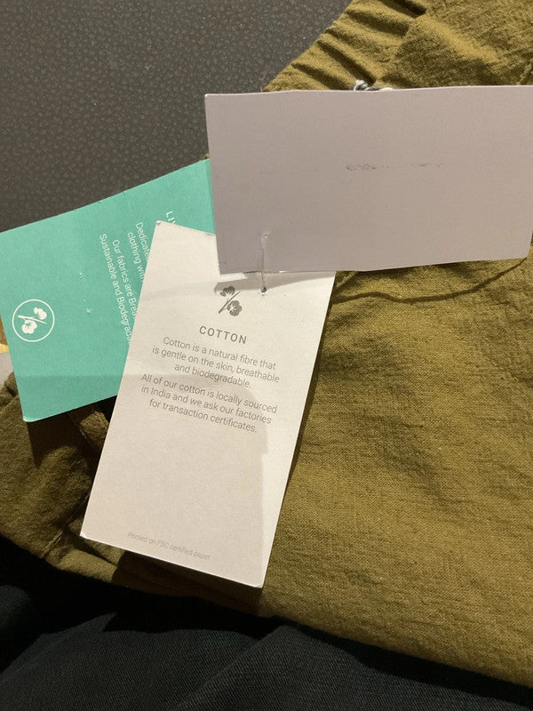 Nomad’s 100% cotton olive Bermuda shorts Sz 8 9815CDC