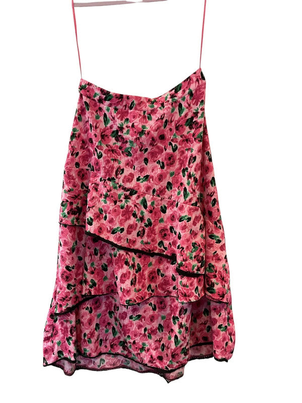 Savida Asymmetrical printed Skirt-Size M 9811PFU