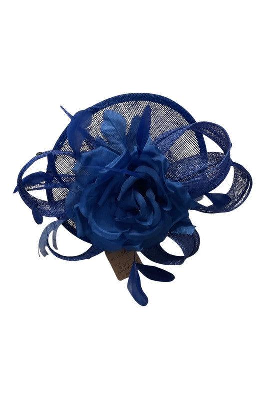 Fascinator hat blue 4183