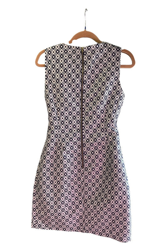 Marc Angelo dress navy and white Size 14 9832TF