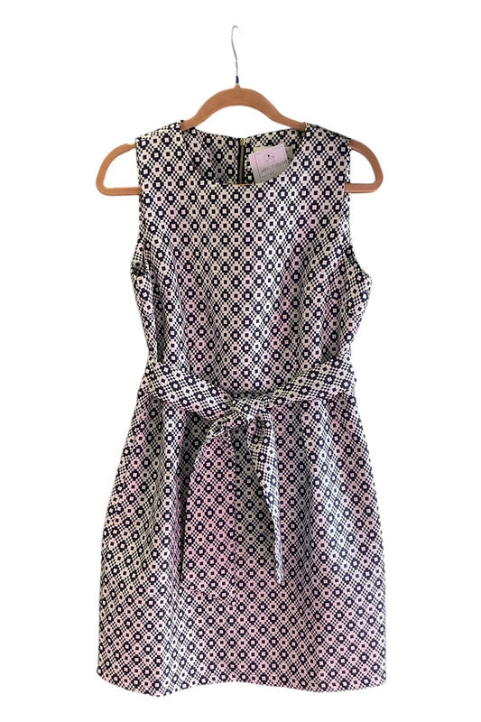 Marc Angelo dress navy and white Size 14 9832TF