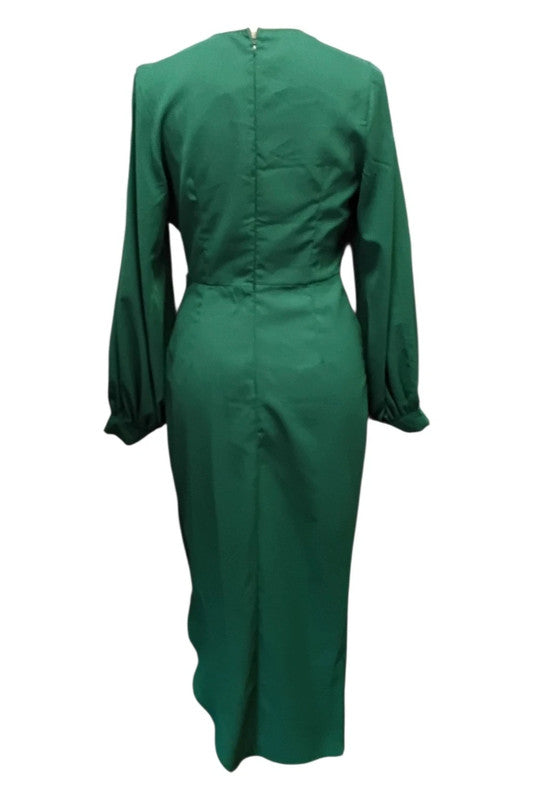 Girl in Mind Dress Green Sz 8 9843TEB
