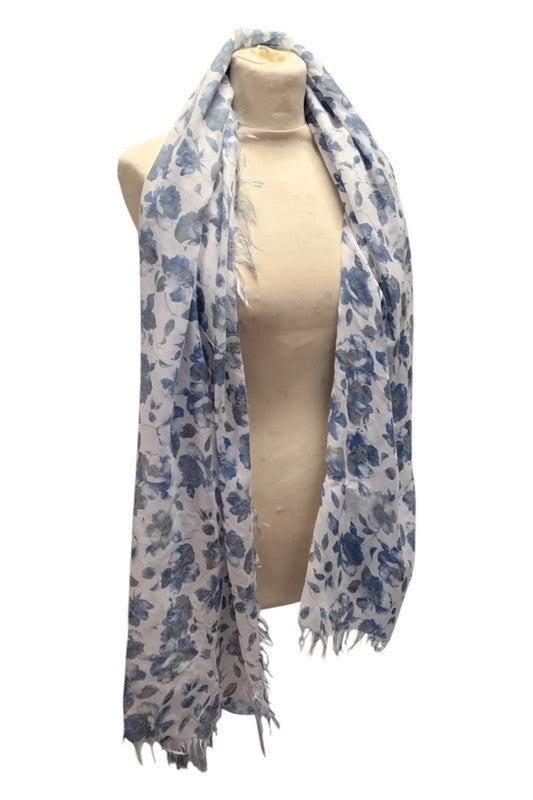 No brand Scarf Blue Print 9825MDD